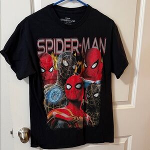Marvel Black Spider-Man Short Sleeve Tee